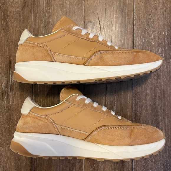 Common Projects | Tan Track 80 Leather Designer Sneaker Women’s 39 US 8.5 - Picture 4 of 12